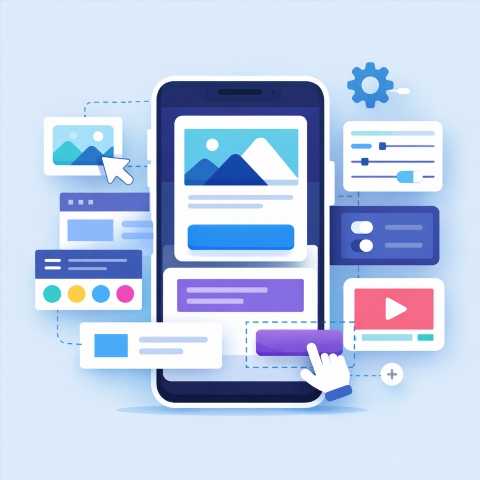 Constructeur de sites web avec paiements intégrés pour les entreprises.