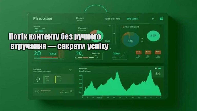 Потік контенту без ручного втручання — секрети успіху