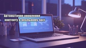 Автоматичне оновлення контенту в реальному часі
