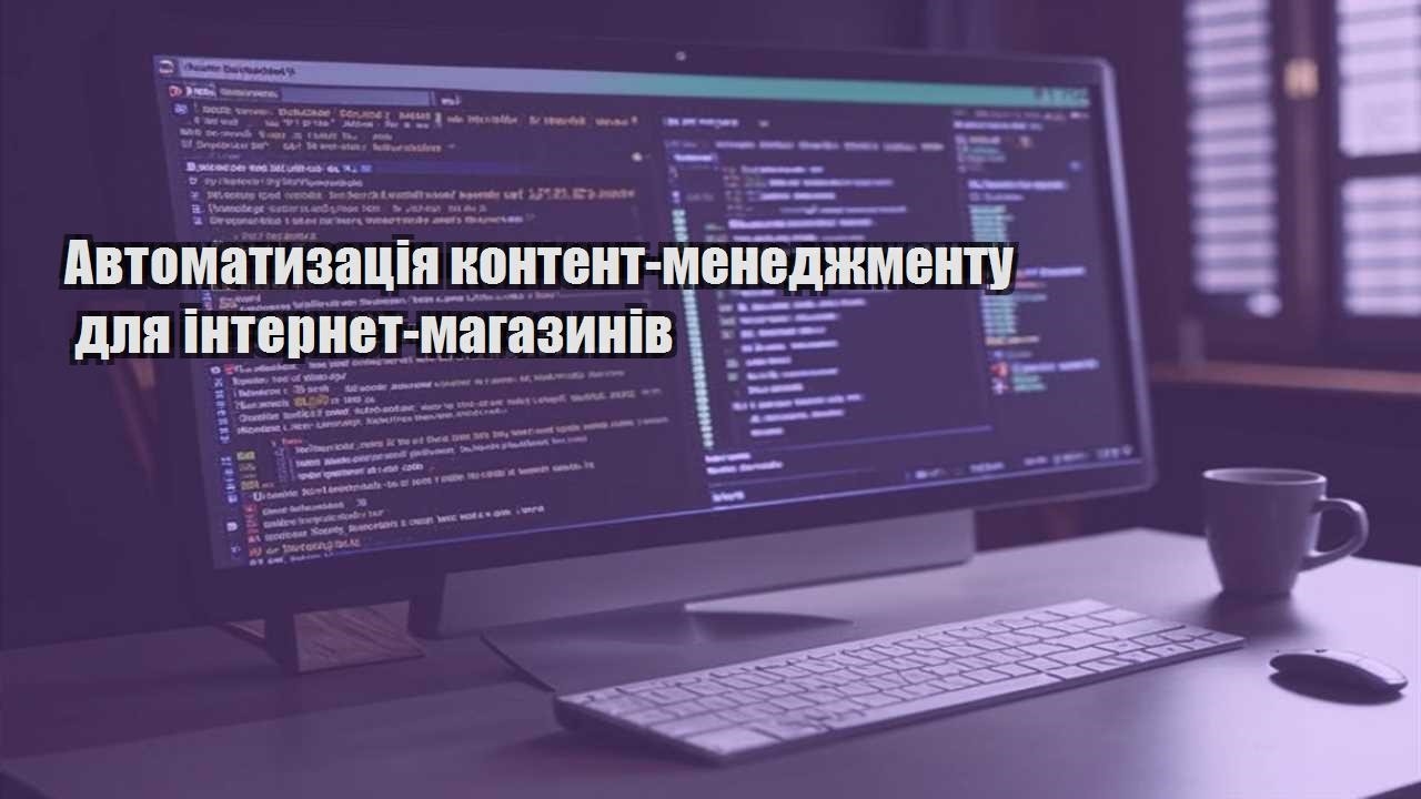 avtomatyzacziya kontent menedzhmentu dlya internet magazyniv