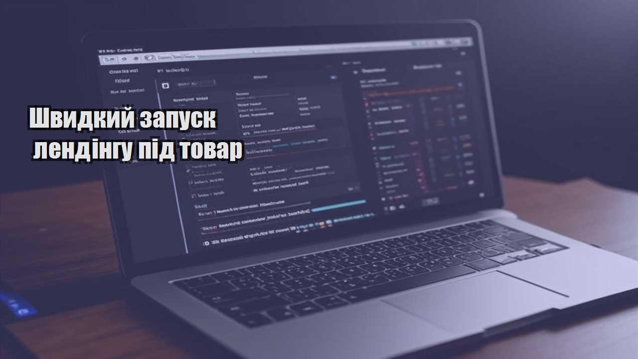 shvydkyj zapusk lendingu pid tovar