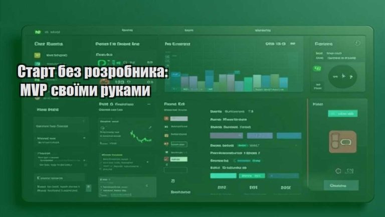 Старт без розробника: MVP своїми руками
