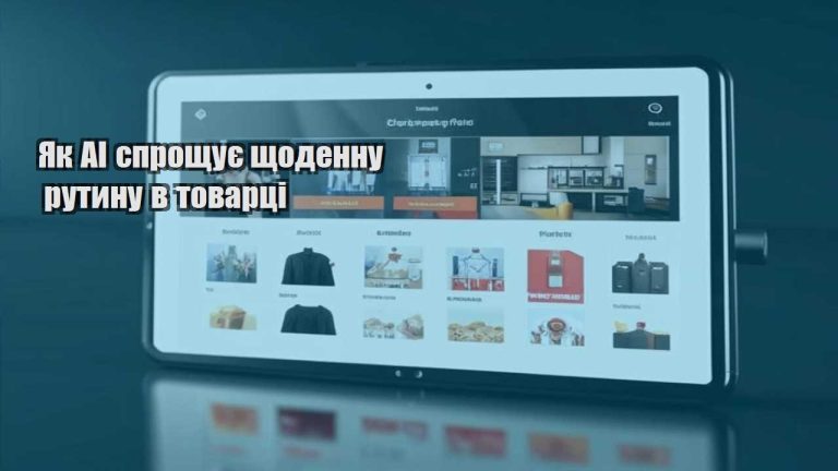 Як AI спрощує щоденну рутину в товарці