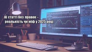 AI статті без правок – реальність чи міф у 2025 році