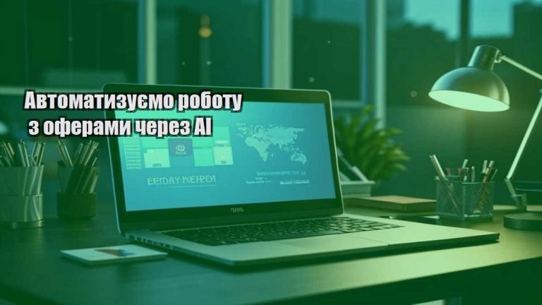 Автоматизуємо роботу з оферами через AI