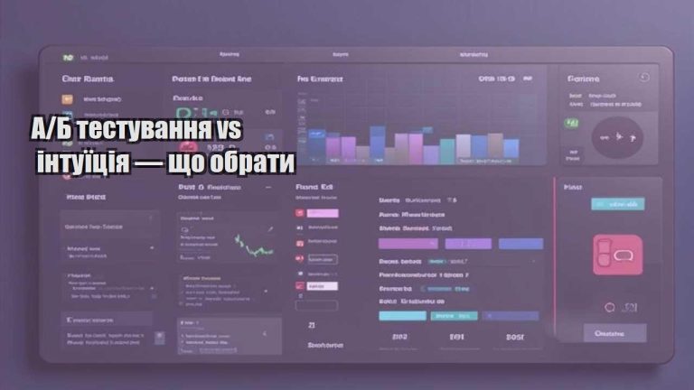 А/Б тестування vs інтуїція — що обрати