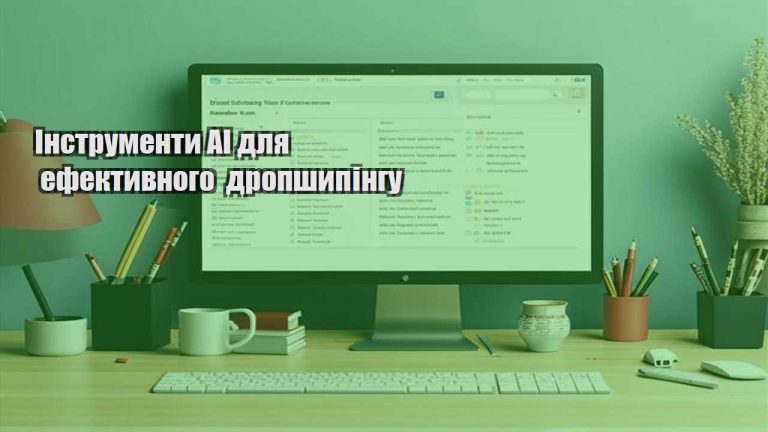 Інструменти AI для ефективного дропшипінгу