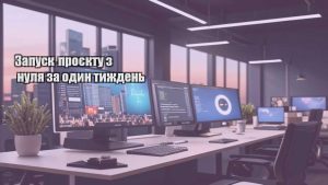 Запуск проєкту з нуля за один тиждень
