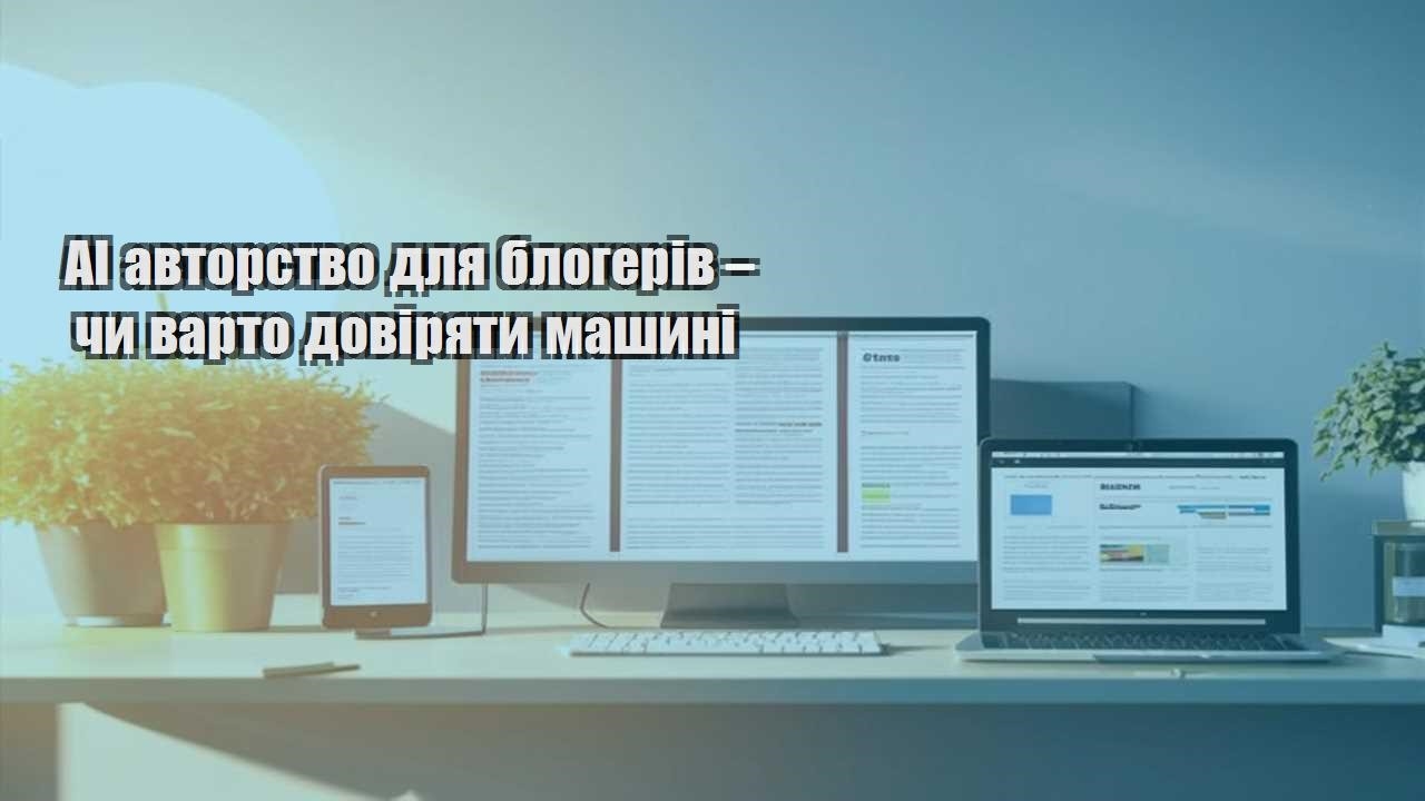 ai avtorstvo dlya blogeriv – chy varto doviryaty mashyni