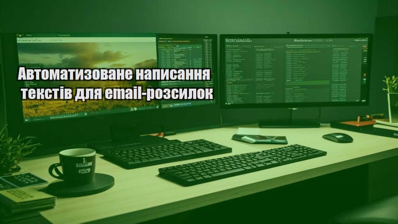 avtomatyzovane napysannya tekstiv dlya email rozsylok