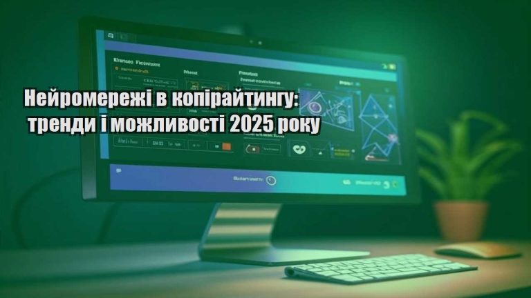Нейромережі в копірайтингу: тренди і можливості 2025 року