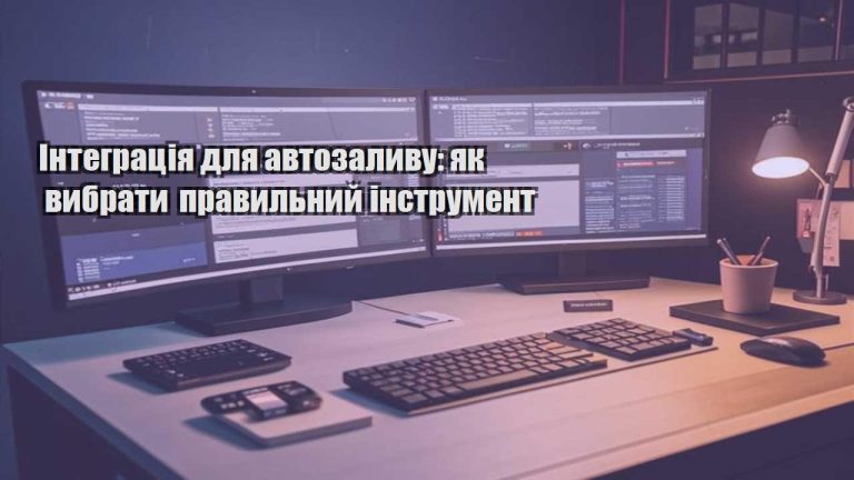 Інтеграція для автозаливу: як вибрати правильний інструмент