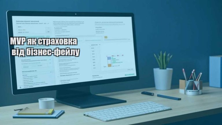 MVP як страховка від бізнес-фейлу