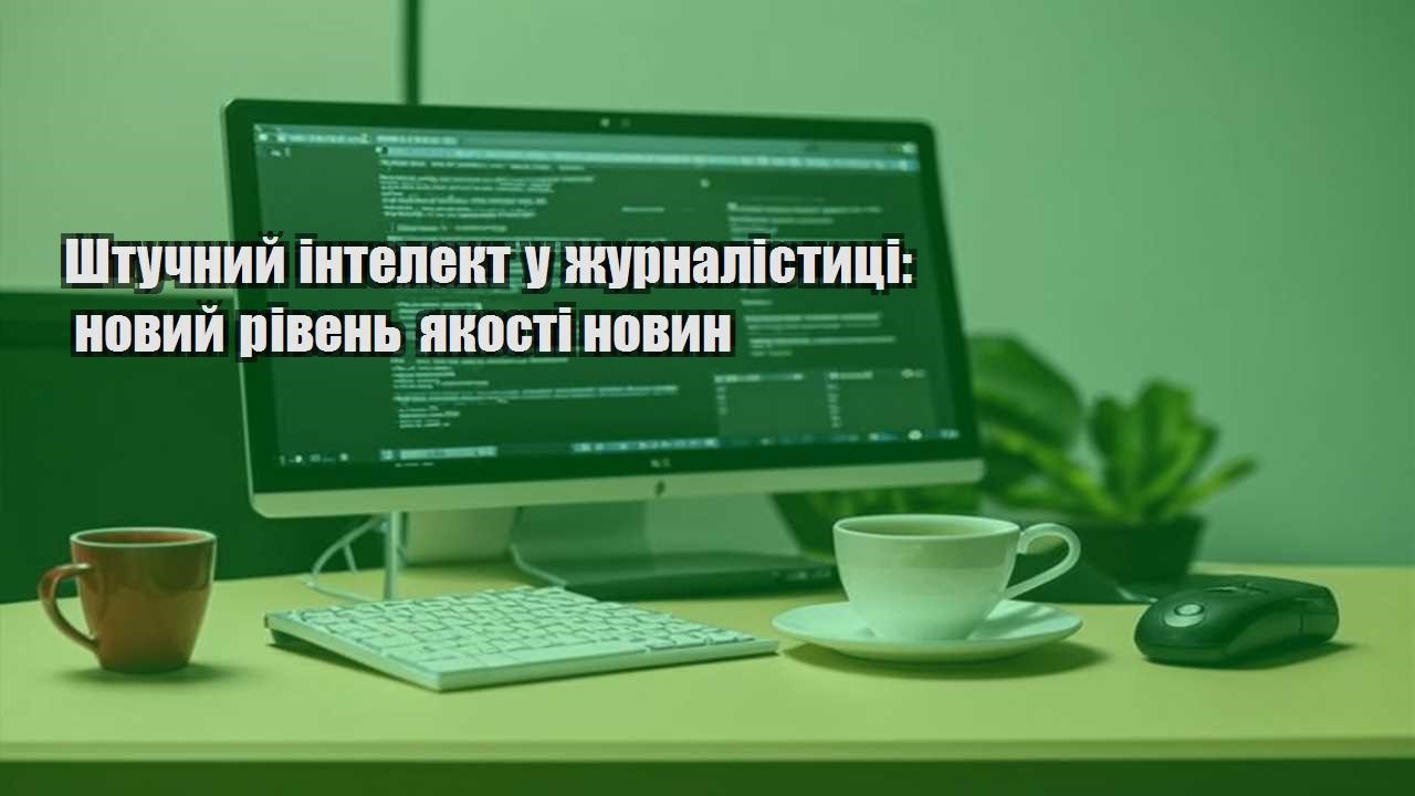 shtuchnyj intelekt u zhurnalistyczi novyj riven yakosti novyn