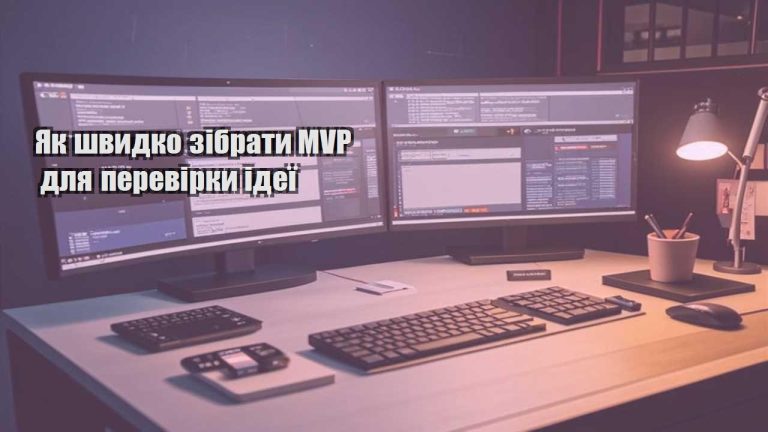 Як швидко зібрати MVP для перевірки ідеї