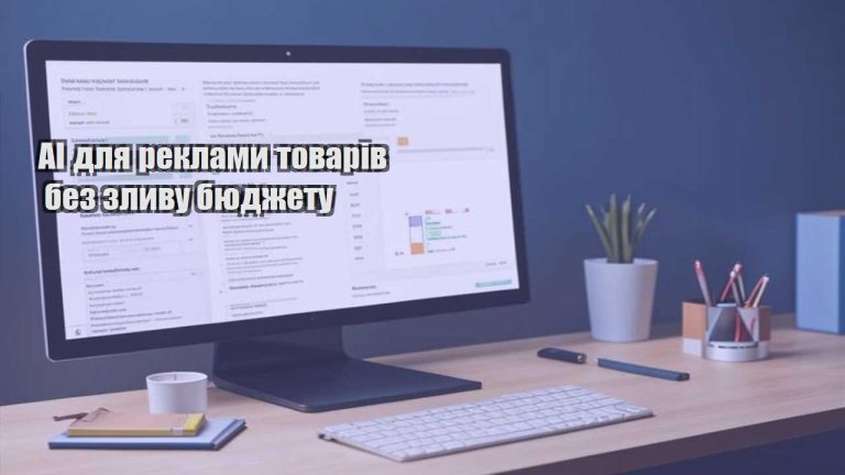 AI для реклами товарів без зливу бюджету