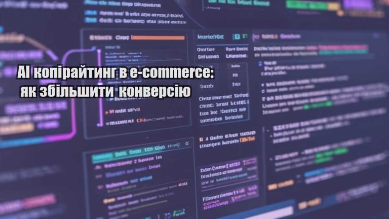 AI копірайтинг в e-commerce: як збільшити конверсію