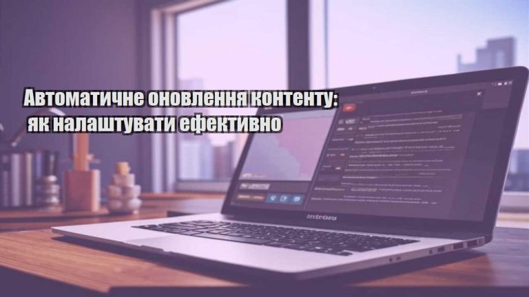Автоматичне оновлення контенту: як налаштувати ефективно