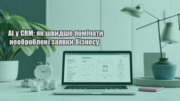 AI у CRM: як швидше помічати необроблені заявки бізнесу