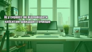 AI у сервісі: як відповідати клієнтам швидше і точніше