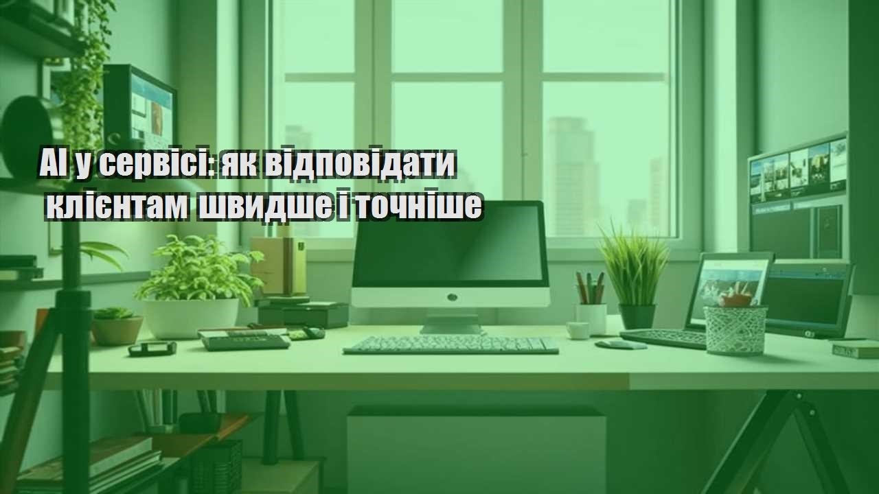 ai u servisi yak vidpovidaty kliyentam shvydshe i tochnishe