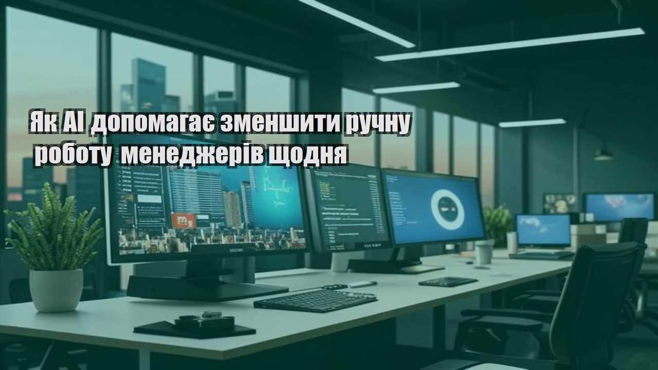 yak ai dopomagaye zmenshyty ruchnu robotu menedzheriv shhodnya