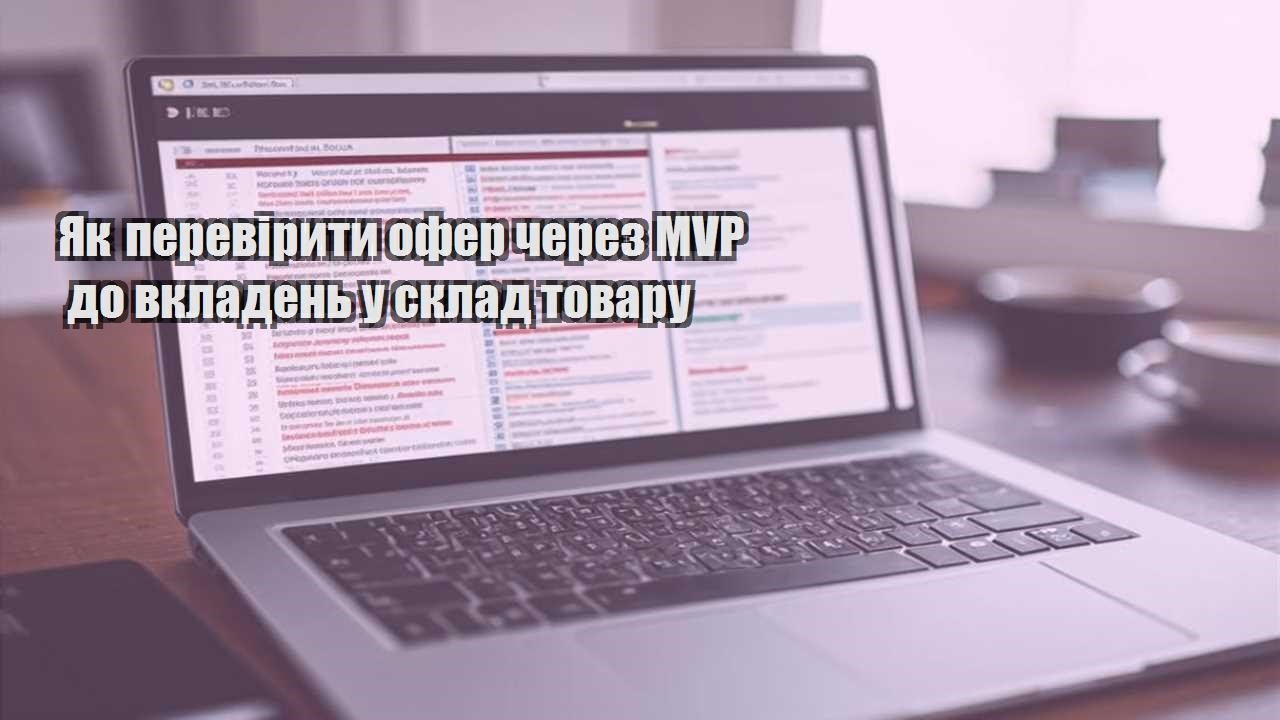 yak pereviryty ofer cherez mvp do vkladen u sklad tovaru
