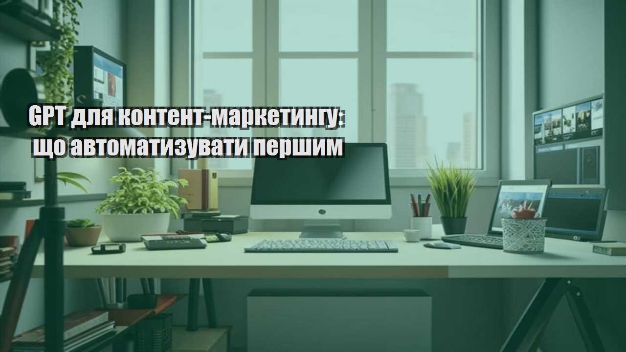 gpt dlya kontent marketyngu shho avtomatyzuvaty pershym