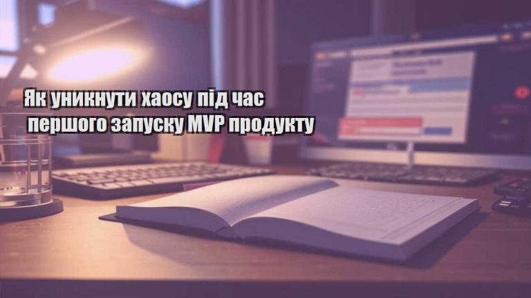 Як уникнути хаосу під час першого запуску MVP продукту