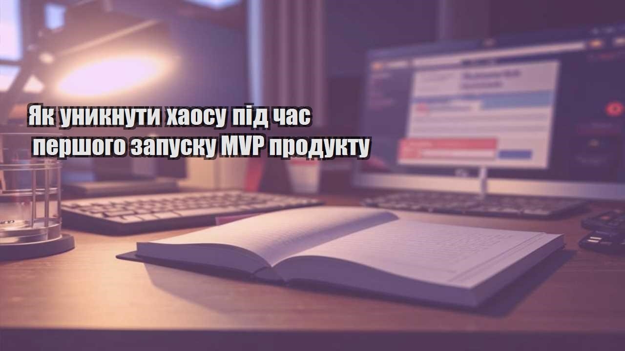 yak unyknuty haosu pid chas pershogo zapusku mvp produktu