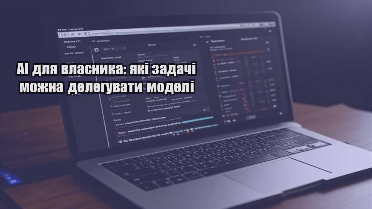 ai dlya vlasnyka yaki zadachi mozhna deleguvaty modeli