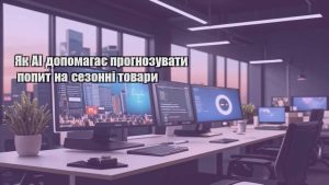 Як AI допомагає прогнозувати попит на сезонні товари