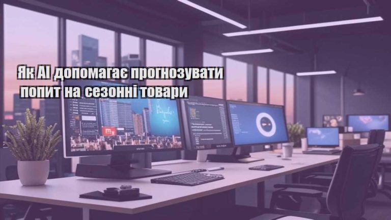 Як AI допомагає прогнозувати попит на сезонні товари