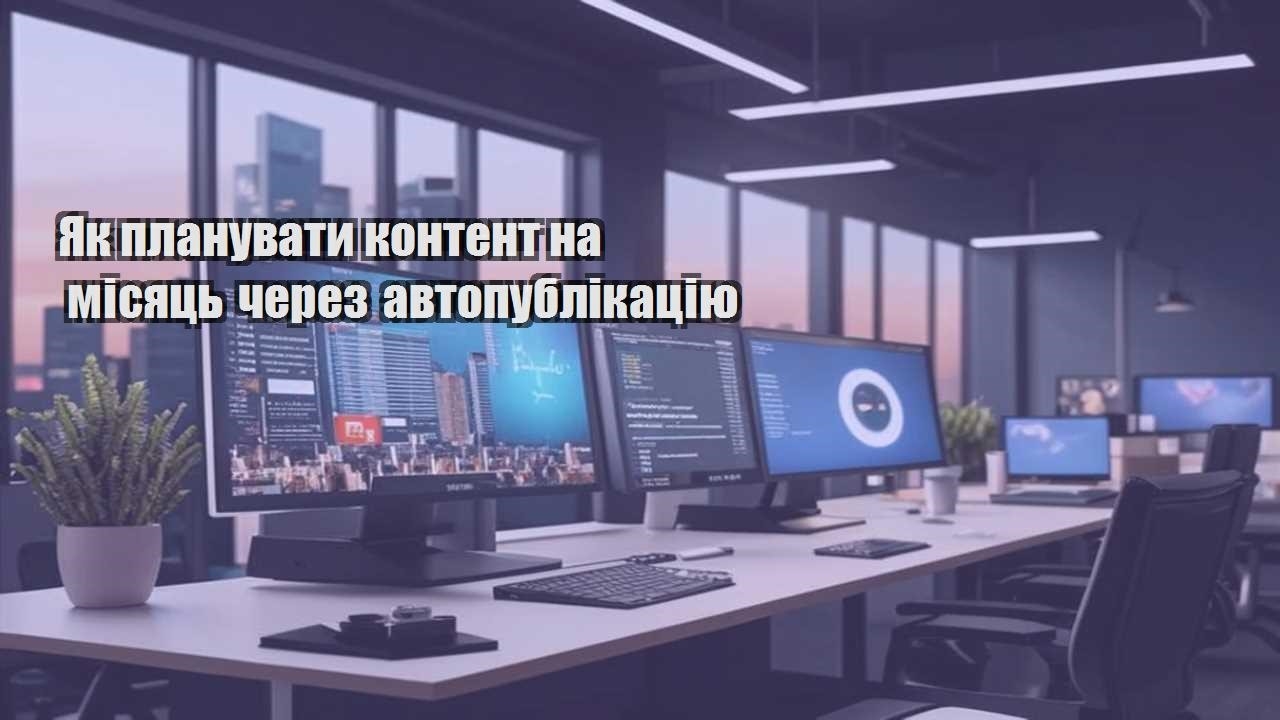 yak planuvaty kontent na misyacz cherez avtopublikacziyu