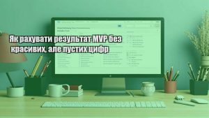 Як рахувати результат MVP без красивих, але пустих цифр