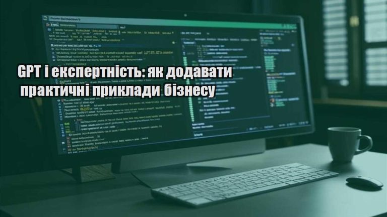 GPT і експертність: як додавати практичні приклади бізнесу