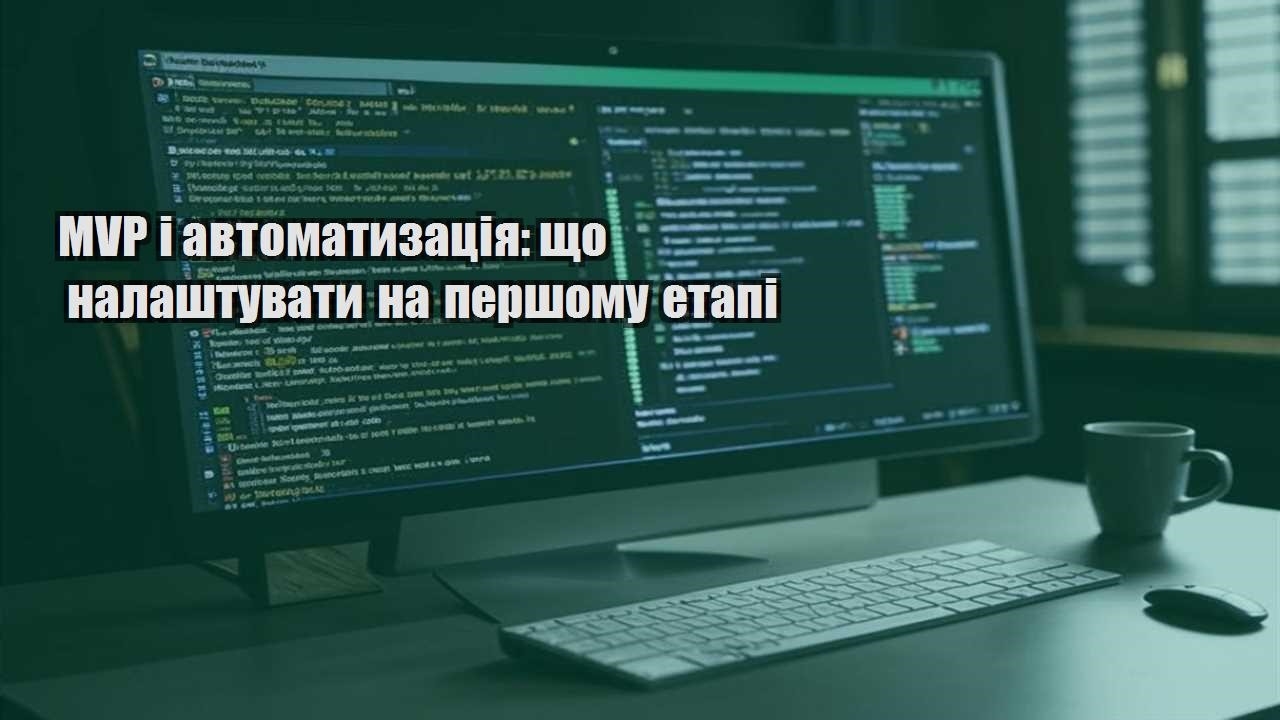 mvp i avtomatyzacziya shho nalashtuvaty na pershomu etapi