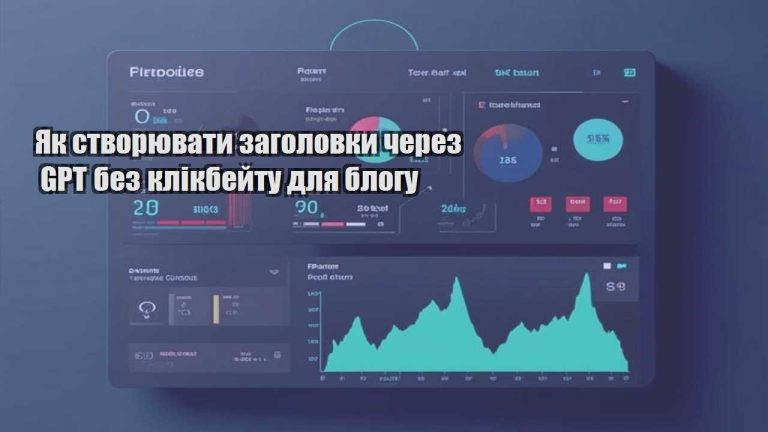 Як створювати заголовки через GPT без клікбейту для блогу