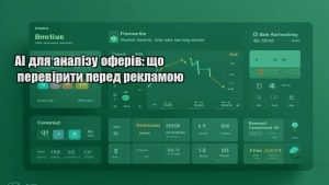 AI для аналізу оферів: що перевірити перед рекламою