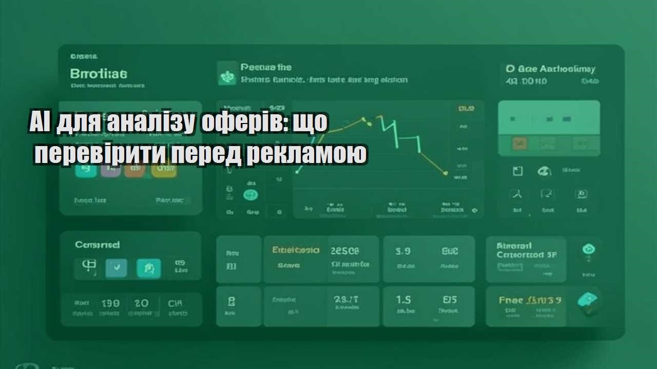 ai dlya analizu oferiv shho pereviryty pered reklamoyu