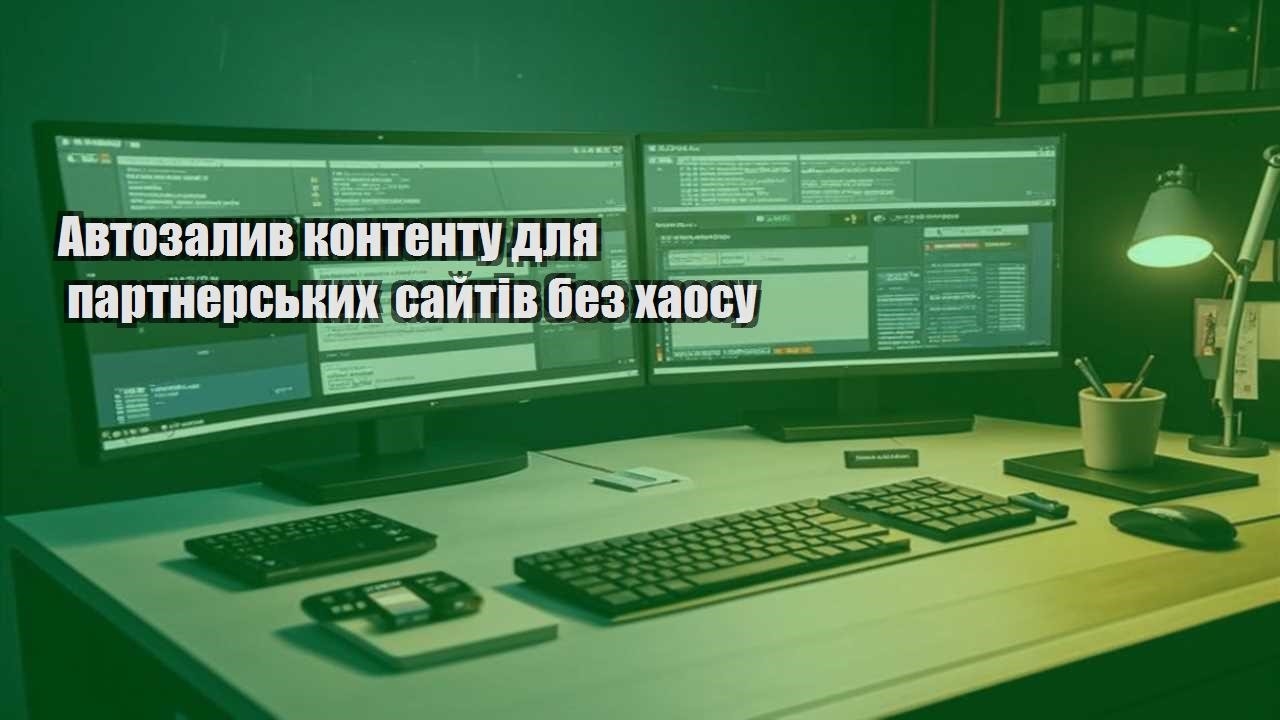 avtozalyv kontentu dlya partnerskyh sajtiv bez haosu