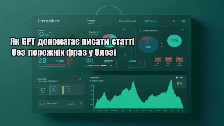 Як GPT допомагає писати статті без порожніх фраз у блозі
